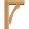 Ekena Millwork Legacy Block Rough Sawn Bracket w/ Offset Brace, Western Red Cedar, 6"W x 18"D x 26"H BKT0604X18X26LEC05RWR - alternate 3